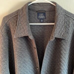 J Crew Authentic Fleece 
Waffle pattern men's XXL 
worn twice.